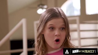 Step-Sister Coco Lovelock Gushes and Moans as Her Step-Brother Pounds Her Deep