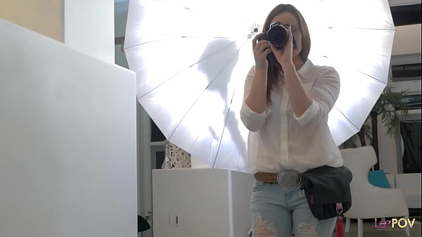 Naughty young girls turn up the heat for the lens, pulling the camerawoman into their steamy three-way sapphic scene