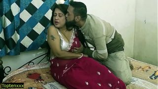 Sizzling Indian MILF Bhabhi Gets Ravaged by NRI Lover in Hardcore Fuck Session with Dirty Hindi Moans