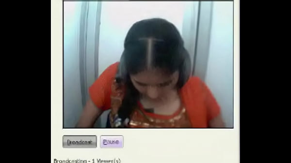 Tamil babe flaunting her perfect tits live on cam