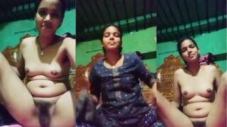 Temptress Teases and Tantalizes: A Sultry Tamil Beauty Bares All and Pleasures Herself
