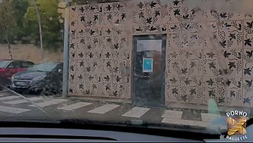 Lena, la brune tatouée, se gave de sperme