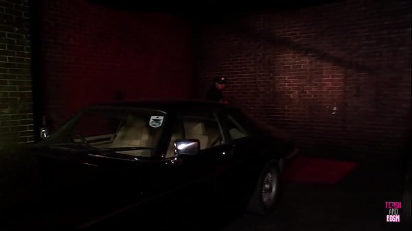 Ravishing blonde cop subdues a suspect with carnal alleyway justice