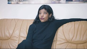 Sultry Ex-TV Host Desi Devi Sprawled Across Our Casting Couch
