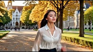 Innocent Student Seduces Her Strict Professor: A Steamy Classroom Rendezvous Set to Music