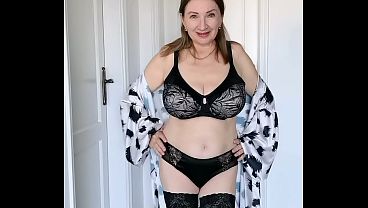 Enticing in black lace and stockings, I’ll lead you to a shared delight with my mature, untamed garden.