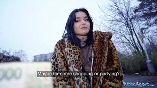 Sultry French Seductress Crystal Cherry Pleasures a Massive Cock in Open-Air POV Encounter