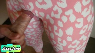 Drenched in Desire: Soaking Through Panties and Yoga Pants with a Slick, Sensual Touch