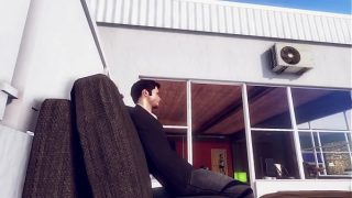 Wild 3D Babe Takes It Outside