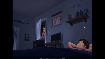 Intimate Awakening at Stepmom’s Doorstep