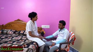 Sultry Desi Doctor Seduces Fresh Nurse in a Steamy Medical Encounter