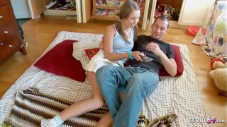 Innocent Stepsister Tempted into First Time by Brother’s Massive Cock
