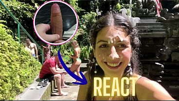Public Waterfall Passion: Risky Encounter in a Crowded Restroom