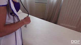 Naughty Nurse Inna Pleasures Her Doctor in Intimate POV Encounter