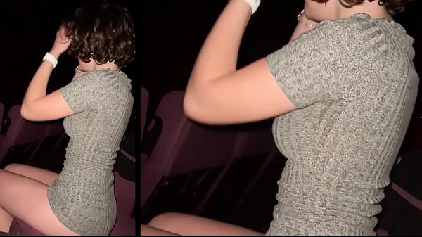 Cinema Climax: A Risky Public Encounter in the Dark