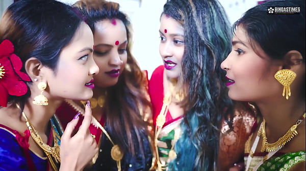 Desi Landlords’ Lusty Feast: Four Wives Ravished in a Rowdy Hindi Orgy