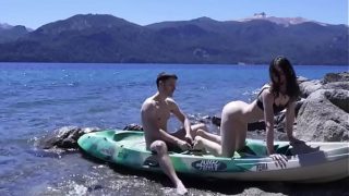 Passionate Young Lovers Caught in Risky Beach Encounter – Intense Amateur Release
