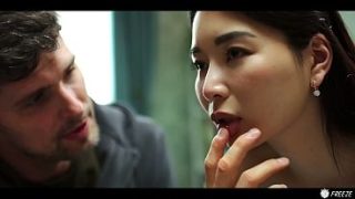 Hot Asian Kpop Babe Dripping Precum – Japanese Doll Frozen While Getting Facefucked Hard