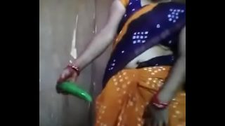 Sizzling Desi Aunty’s Cucumber Fantasy