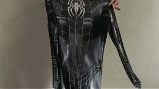COSPLAYER SPIDERMAN GELAP DIPUASIN SAMPAI TAK BERHENTI – FILM PANAS LOKAL