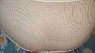 Passionate young couple’s intimate home encounter