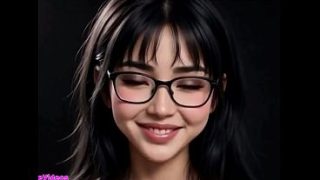 Luscious AI-Animated Asian Beauties Tease with a Playful Glimpse
