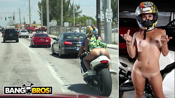 Sizzling Latina Sophia Steele Takes a Wild Ride on a Bike and a Big Cock