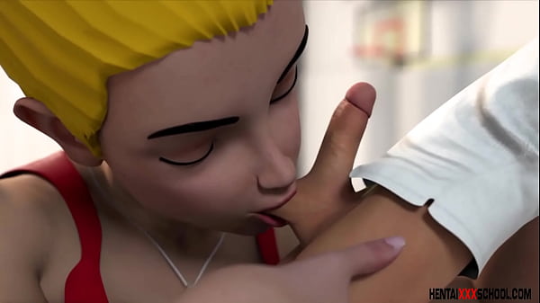 Feel the burn and the lust in gym class, raw 3D hentai action dripping with sweat and sex