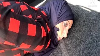 Pakistani wife takes her kinky lover’s hard cock in the open air