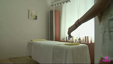Lugardaa Takes Her Masseuse’s Big, Hard Cock Deep in Her Throat While He Works Her Over