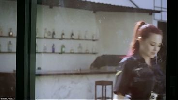 Redhead Cop Jessica Ryan Teases Neighbor Into Fucking Her Wet Pussy