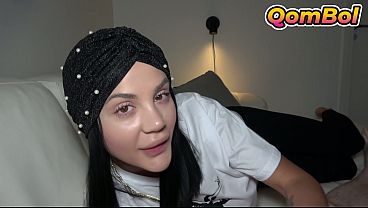Sweaty, forbidden hijab action with Turkish stepsister Elnaz—raw and intense.