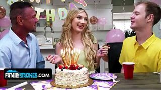 Natural Tits, Petite Stepdaughter Daisy Lavoy Teases And Fucks Her Stepdaddy Senseless