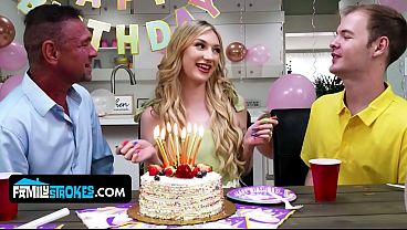 Natural Tits, Petite Stepdaughter Daisy Lavoy Teases And Fucks Her Stepdaddy Senseless