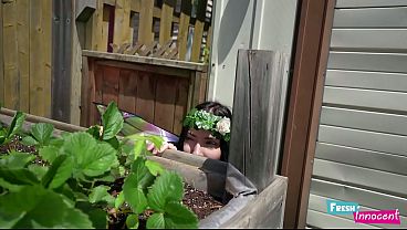 Fresh and innocent cosplay teen gets nailed hard by a thick cock