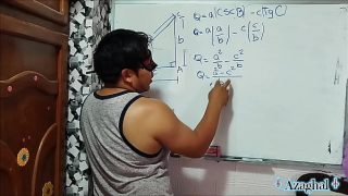 Matemática Sexual: Tangente y Cotangente, la Profesora te enseña con su cuerpo