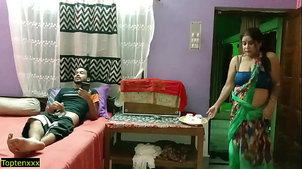 Indian Desi Teen Fucks Hot Aunty in Clear Hindi Moans