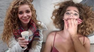 Feel a little generous? Watch her break in front of the lens for the first time.
