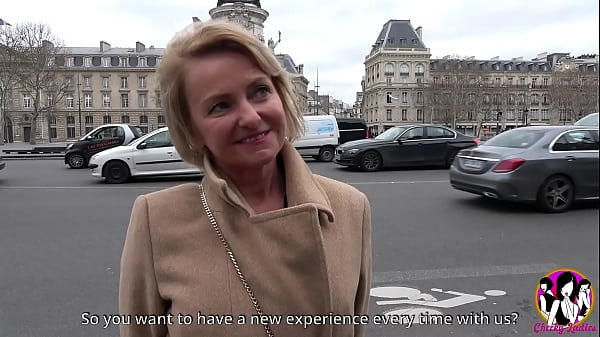 50-year-old blonde MILF Cynthia gets relentlessly pounded in a filthy gangbang