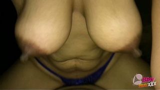 My Asian wife in tight panties getting fucked