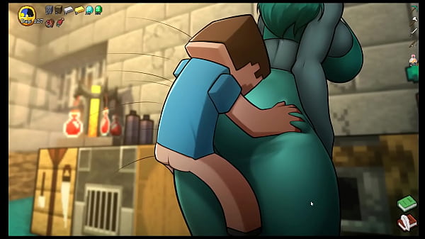 HornyCraft [Parody Hentai Game PornPlay] Ep.39 Massive Yoga Pants Thigh Job