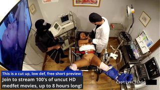 The Remote Interrogation Center – Melany Lopez Gets Bent Over the Desk, Begging for Release