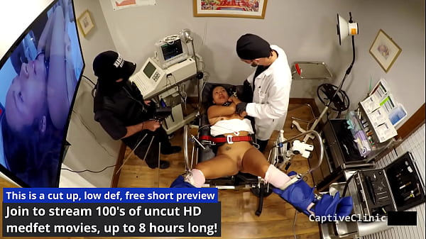 The Remote Interrogation Center – Melany Lopez Gets Bent Over the Desk, Begging for Release