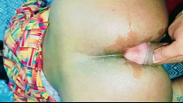 First time squeezing that tight ass of Neha Bhabhi, fucking her doggy style with her clear Hindi moans dripping in lust – raw anal pounding video of sweet Neha Bhabhi