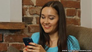 Young Courtesans – Naughty Aziza getting fucked in stockings, teen porn