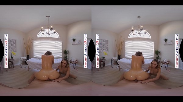 Naughty America massage parlor gets wild with blonde bombshells Aiden Ashley and Tiffany Watson
