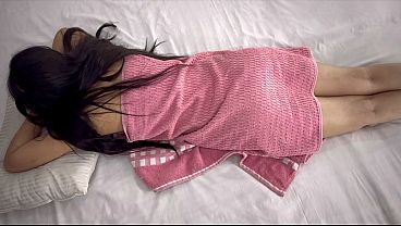 NRI lady gets a deep ass rub from the waiter before he slides into her wet pussy and pounds her big round ass