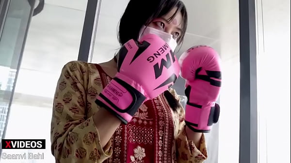 Desi UFC Fighter Girl Throws Punches Like a Fucking Pro, Making You Want to Feel Every Hit