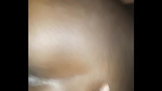 Ebony big ass taking it deep from behind like a filthy bitch