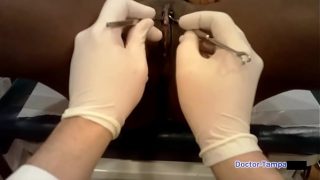 Dr. Tampa’s Dirty Schoolgirl Checkup – Rina Arem Spreads Wide for University